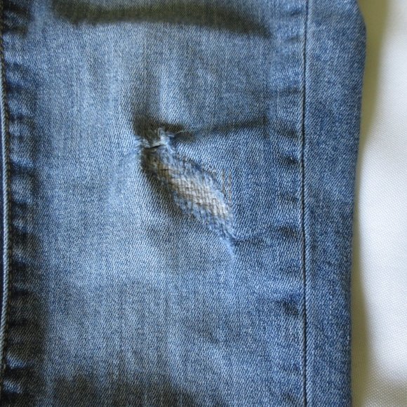 4/$14 MOSSIMO womens SKINNY jeans HIGH RISE denim POWER STRETCH blue SIZE 0 - Picture 2 of 13